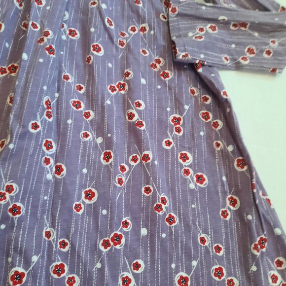 Tea Collection Girls A Line Floral Dress 6 - Picture 3 of 6